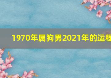 1970年属狗男2021年的运程