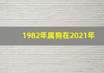 1982年属狗在2021年