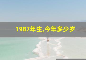 1987年生,今年多少岁