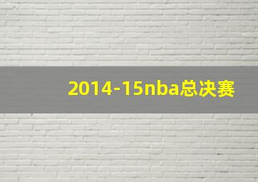 2014-15nba总决赛