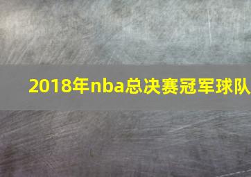 2018年nba总决赛冠军球队