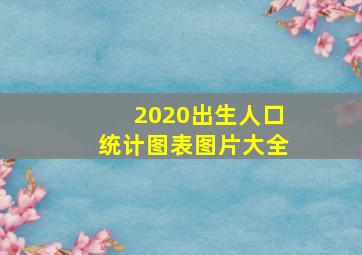 2020出生人口统计图表图片大全