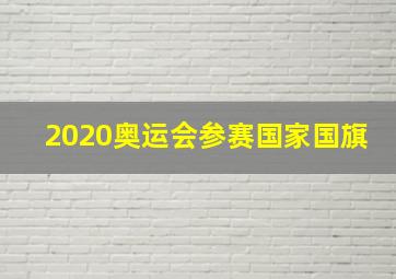 2020奥运会参赛国家国旗