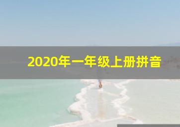 2020年一年级上册拼音