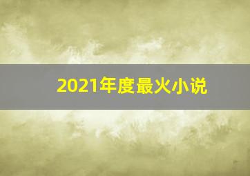 2021年度最火小说