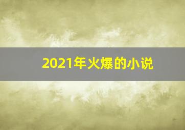 2021年火爆的小说