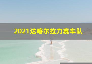 2021达喀尔拉力赛车队