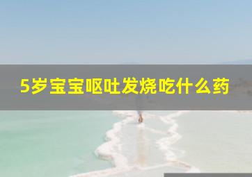 5岁宝宝呕吐发烧吃什么药