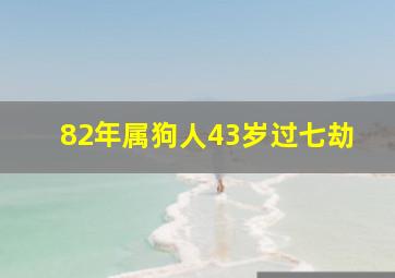 82年属狗人43岁过七劫