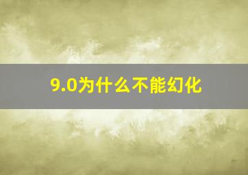 9.0为什么不能幻化