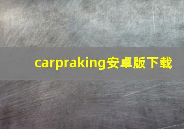 carpraking安卓版下载