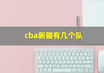 cba新疆有几个队