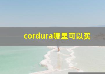 cordura哪里可以买