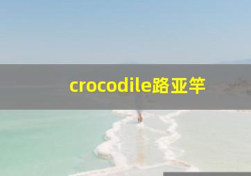 crocodile路亚竿