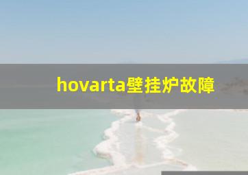 hovarta壁挂炉故障