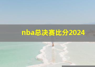 nba总决赛比分2024