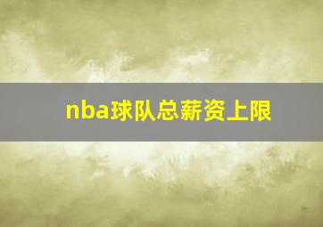 nba球队总薪资上限