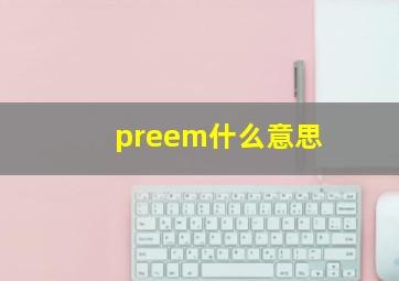 preem什么意思