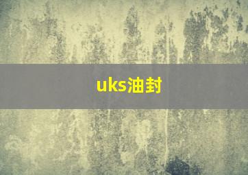 uks油封