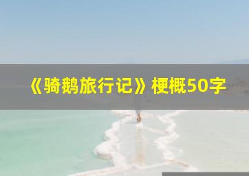 《骑鹅旅行记》梗概50字