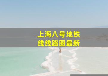 上海八号地铁线线路图最新