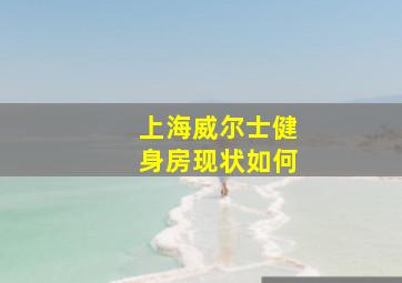 上海威尔士健身房现状如何