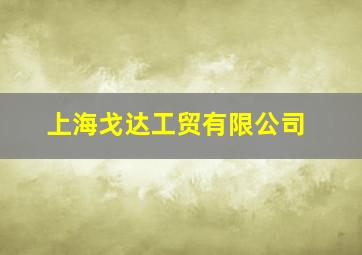 上海戈达工贸有限公司