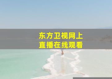 东方卫视网上直播在线观看