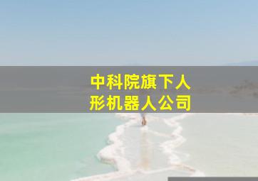 中科院旗下人形机器人公司