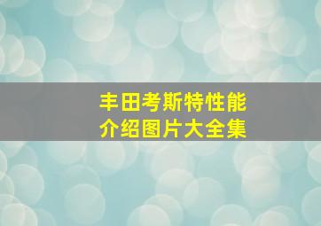 丰田考斯特性能介绍图片大全集