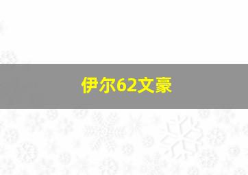 伊尔62文豪