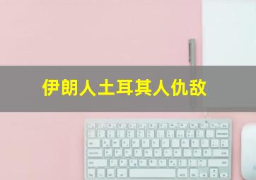 伊朗人土耳其人仇敌