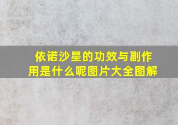 依诺沙星的功效与副作用是什么呢图片大全图解