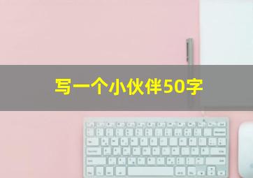 写一个小伙伴50字