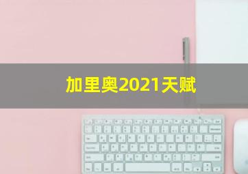 加里奥2021天赋