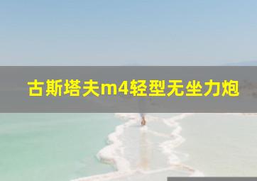 古斯塔夫m4轻型无坐力炮