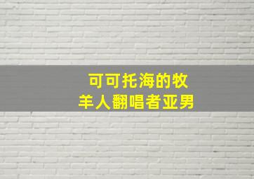 可可托海的牧羊人翻唱者亚男