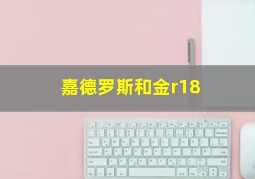 嘉德罗斯和金r18