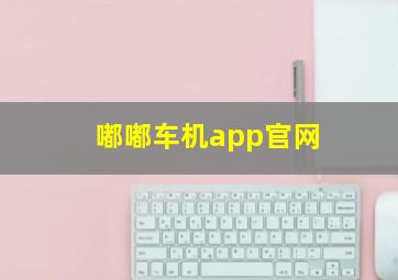 嘟嘟车机app官网