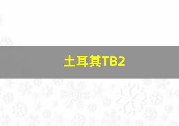 土耳其TB2