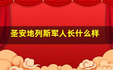 圣安地列斯军人长什么样