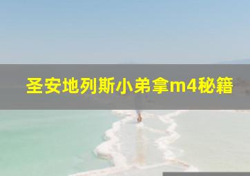 圣安地列斯小弟拿m4秘籍