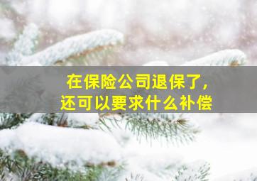 在保险公司退保了,还可以要求什么补偿