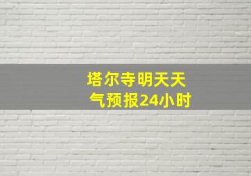 塔尔寺明天天气预报24小时