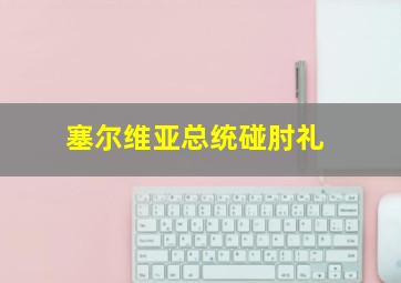 塞尔维亚总统碰肘礼