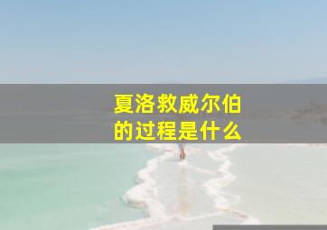 夏洛救威尔伯的过程是什么