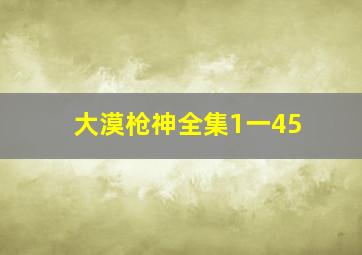 大漠枪神全集1一45