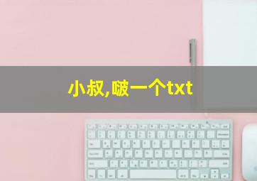 小叔,啵一个txt