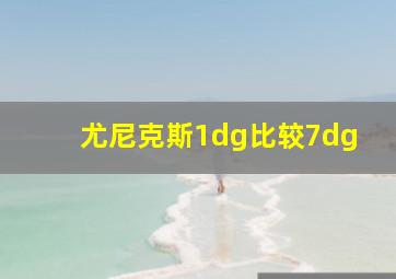 尤尼克斯1dg比较7dg