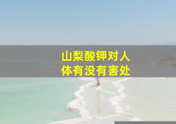 山梨酸钾对人体有没有害处